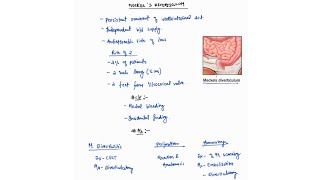 MECKELS DIVERTICULUM NOTES ONE PAGE NOTES  SMALL INTESTINE  SURGERY  4TH PROFF  MBBS [upl. by Ragucci723]