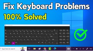 Fix Keyboard Problems in Windows 11 and 10 Laptops Desktops Quick Way [upl. by Xenos16]