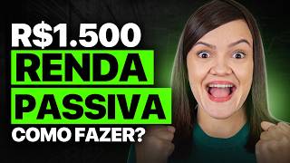 Como Ganhar R1500mês com Ações e Fundos Imobiliários [upl. by Wyatt]