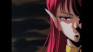 RIFE 4 60fps AI interpolation Fight Iczer 1 Act II  Iczer 2 appears BD [upl. by Annahahs]