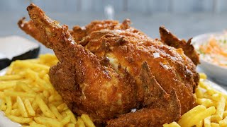 In 90 Seconds Youll Learn How to Cook a Whole Buttermilk Fried Chicken [upl. by Schnurr326]