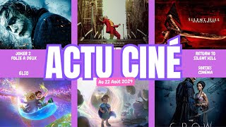 Les Actualités du Cinéma au 22 Août 2024 [upl. by Happ]