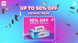 Birthday Rewards Up to 50 OFF [upl. by Oiratnom]