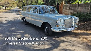 1966 MercedesBenz 200 IMA Universal [upl. by Elias]