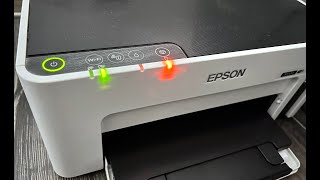 Epson m1120 paper jam FIX [upl. by Bondon605]