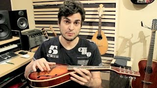 Mandolin Tuning  How to setup the bridge amp intonation [upl. by Ernesta]