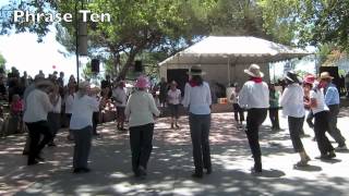 quotTell Me Maquot LineCircle Dance at 2012 Palo Alto Celebration  with Stepsheet Link [upl. by Viddah]