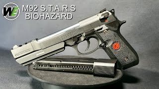 WE M92 Biohazard STARS  Airsoft Estartit [upl. by Bundy]