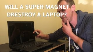 Super Strong Neodymium Magnet VS A Laptop Computer Will It Break [upl. by Archer548]