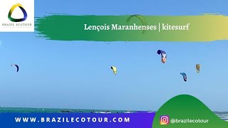 Kitesurf Lençois Maranhenses Brazil [upl. by Ikir]