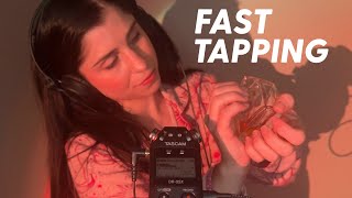 ASMR  FAST TAPPING No Talking  Background ASMR for Sleep 💤 Studying 📕 Relaxing 🧘‍♂️ [upl. by Modesta]