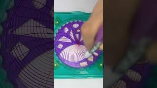 From Tiny Dots to a Mesmerizing Mandala asmr art 2024 shorts spirograph [upl. by Natala331]