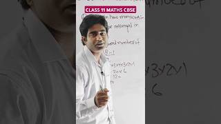 CLASS 11 MATHS IMPORTANT  shorts youtubeshorts maths class11 [upl. by Kimon]