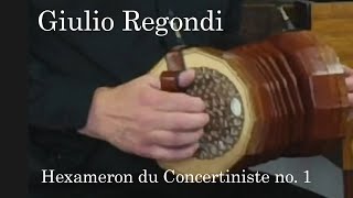 Hexameron No1 for solo Concertina by Giulio Regondi [upl. by Elehcir]