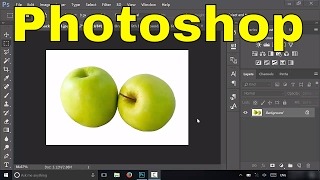 How To Make A Background Transparent In PhotoshopTutorial [upl. by Roderick]