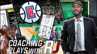 MONEY PLAYS WITH USING THE CLIPPERS PLAYBOOK FT COACH RJ IN NBA2K22 MYTEAM PLAYBOOK BREAKDOWN [upl. by Bliss]