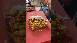 Veg amp Cheese Pizza Sandwich🤤❤️youtubeshorts trending viralvideo pizza sandwich cheese [upl. by Reiss74]