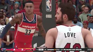 NBA 2K24 Gameplay Washington Wizards vs Miami Heat  Xbox Series X 4K60FPS [upl. by Liva]