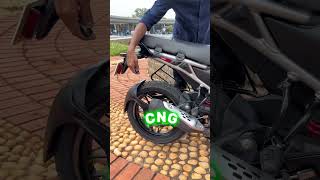 Bajaj Freedom 125  CNG vs Petrol exhaust note [upl. by Cato]