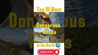 Top 10 Most Dangerous Roads in the Worldसबसे खतरनाक सड़केंshortsshortyoutubeshortstrendingtop [upl. by Hulda]