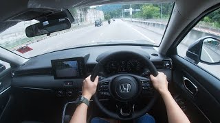 2022 Honda HRV 15 Turbocharged V  Day Time POV Test Drive [upl. by Ylyl]