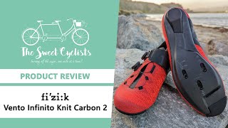 Fizik Vento Infinito Knit Carbon 2 Road Cycling Shoes Review  feat Knit Upper  Dual BOA Li2 Dials [upl. by Aihcila]