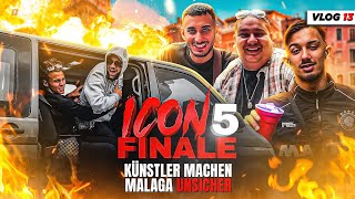 PANIKATTACKE BEI ICON 5 😱 Große Lebensgefahr  ICON 5 FINALE MÁLAGA STADTVLOG [upl. by Yllop442]