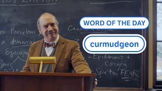 Word of the Day curmudgeon [upl. by Dante]