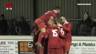 Wisbech Town vs Holbeach United  UCL  261217 [upl. by Anifled746]