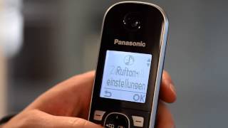 Panasonic Mobilteil an Basis anmelden [upl. by Mclaurin975]