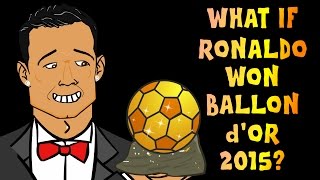 If CRISTIANO RONALDO had won The Ballon dOr 2015 Awards Highlights Part 2 [upl. by Ahkeber]