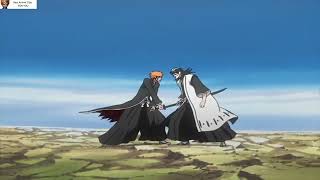 Ichigo vs Byakuya Ichigos first Bankai DUB [upl. by Frangos284]