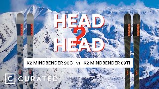 2023 K2 Mindbender 90C vs 2023 K2 Mindbender 89Ti  Head 2 Head  Curated [upl. by Tabina569]