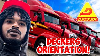 Decker Truck Line Orientation “DIDNT LAST LONG” [upl. by Clements603]