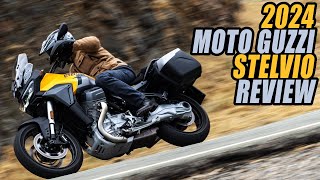 2024 Moto Guzzi Stelvio Review – When Style And Quirkiness Collide [upl. by Gent833]