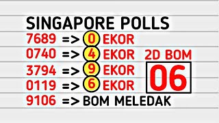 PREDIKSI SGP 9 NOVEMBER 2024  BOCORAN TOGEL SGP HARI INI  RUMUS EKOR SGP JITUsingaporepolls [upl. by Mahan609]