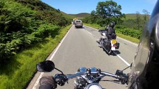 Llangollen to the Ponderosa cafe via the Horseshoe Pass [upl. by Hctub]