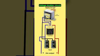 Valtage doubler circuit diagram  Electronic minds [upl. by Ola980]