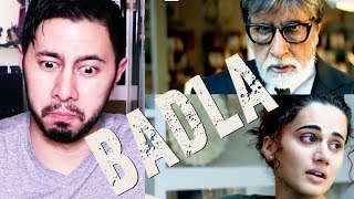 BADLA  Amitabh Bachchan  Taapsee Pannu  Trailer Reaction [upl. by Flam]