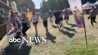 Gilroy Garlic Festival shooting At least 3 dead 13 injured after gunman opened fire [upl. by Reinal]