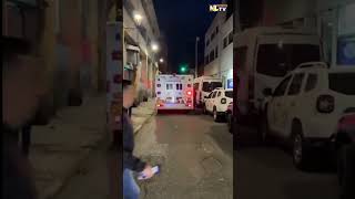 HEARTWARMING MOMENT DOG FOLLOWS AMBULANCE TO BE WITH ILL OWNER [upl. by Heman]