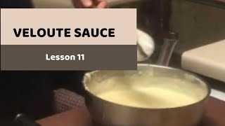 How to cook veloute sauce [upl. by Rowell]