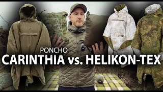 Carinthia Poncho System CPS vs Helikon Tex Reversible Swagman Roll  Poncho Vergleich [upl. by Cirre932]