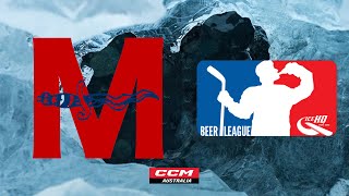 Mates V Reservoir Dogs  Div 2  13th May  IceHQ Beer League ice hockey [upl. by Nagiam]