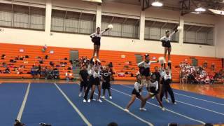 Farrington high school Varsity cheerleaders easterns 2015 [upl. by Kery]