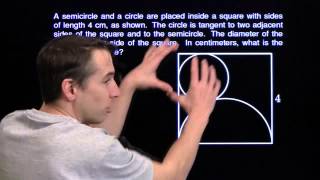 MATHCOUNTS Mini 34  Geometry Circles and Right Triangles [upl. by Ettenhoj]