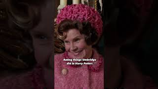 Rating things Umbridge did in Harry Potter [upl. by Nosyarg]