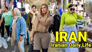 IRAN 🇮🇷 People in the busiest street in TEHRAN 2024  Iranian Daily Life ایران [upl. by Ries]