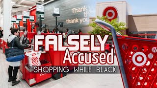 Shopping While Black Target Employee Falsely Accuse A Sista Of Stealing From SelfCheckout [upl. by Valaria]