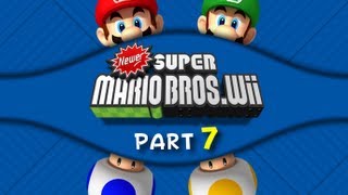 Newer Super Mario Bros Wii  WALKTHROUGH  Part 7 Hammer Time [upl. by Sadiras878]